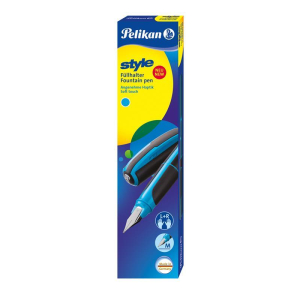 Pelikan Style P57 Füllhalter - Feder M - schwarz blau