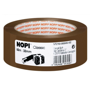 NOPI Packband Classic 66 m x 38 mm - braun
