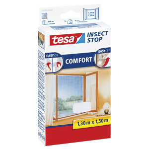 tesa TESA FLIEGENGITTER 1,1:1,3M AT Insect Stop STANDARD weiß 1,3 x 1,5 m 