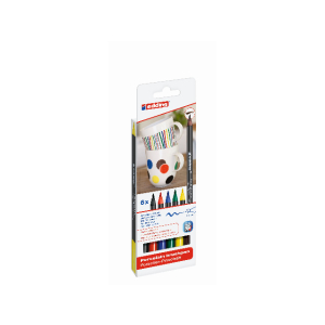 edding 4200 Porzellanpinselstift - 1-4 mm - 6er Set - family