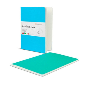 Hahnemühle Sketch & Note - Blue Bundle - 125 g/m² - DIN A4 - 20 Blatt pro Booklet