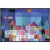 wash+dry Schmutzfangmatte Colourful Houses - 50 x 75 cm