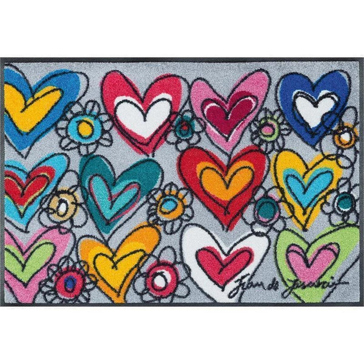 wash+dry Schmutzfangmatte With love, all things are possible • 50 x 75 cm •  35,49 €