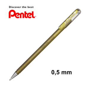 Pentel Gel-Tintenroller Dual Metallic Glitzer 0,5mm...