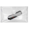 VELOFLEX Visitenkartenetui - USB-Stick-Hülle - 100 x 60 mm - PP - transparent