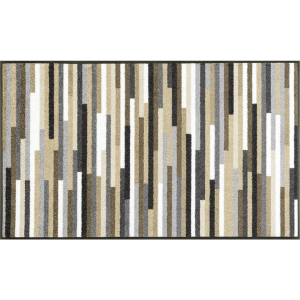 wash+dry Schmutzfangmatte Mikado Stripes nature - 75 x 120 cm