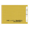 VELOFLEX VELOCOLOR Ausweishülle Document Safe - 90 x 63 mm - PP - gelb