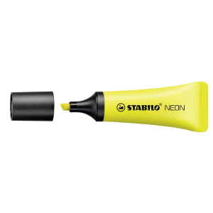 STABILO NEON Textmarker - 2+5 mm - gelb