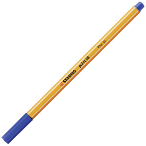 STABILO point 88 Fineliner - 0,4 mm - 10er Set - blau