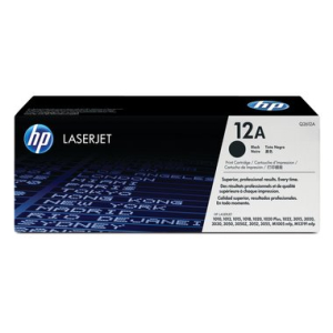 HP 12A Original Lasertoner - black