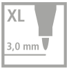 STABILO power max Filzstift - 3 mm - 12er Set