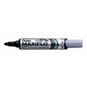Pentel Whiteboardmarker Maxiflo 2,5mm schwarz