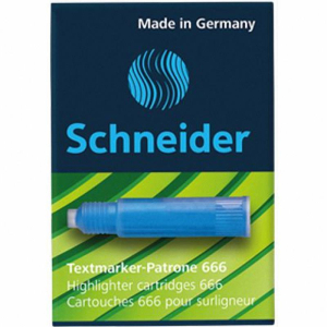 Schneider Textmarkerpatrone Maxx Eco 666 Packung 3...