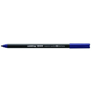 edding 1300 colour pen Fasermaler - 2 mm - preussisch blau