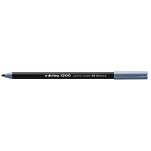 edding 1300 colour pen medium Fasermaler - 2 mm - blaugrau