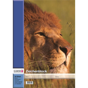 Landré Zeichenblock - DIN A3 - 20 Blatt 100 g/m²
