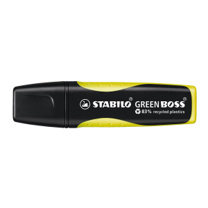 STABILO GREEN BOSS Textmarker - 2+5 mm - gelb