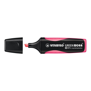 STABILO GREEN BOSS Textmarker - 2+5 mm - pink