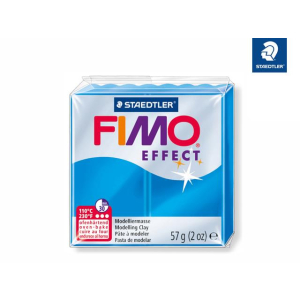 STAEDTLER FIMO effect 8020 Modelliermasse - blau...