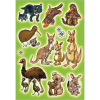 Herma 6022 MAGIC Sticker - Australische Tierfamilien - Puffy