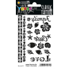 Herma 15174 CLASSIC TATTOO Sticker - Black - Blumen