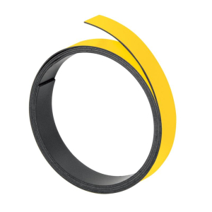 FRANKEN Magnetband 10mm x 100cm, 1mm, gelb