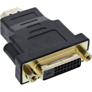 InLine HDMI-DVI Adapter, HDMI Stecker auf DVI Buchse,...