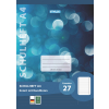 STYLEX Schulheft - DIN A4 - Lineatur 27 - 16 Blatt