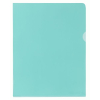Oxford Sichthuelle Premium, A4, PVC-Folie, 0,15 mm, blau, 25er Karton