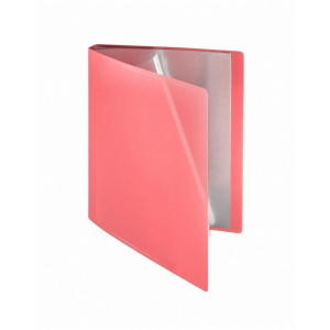 FolderSys Soft-Sichtbuch flexibel, 30 Hüllen, A4, PP rot transparent, 1 Stück