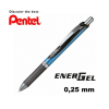 Pentel Liquidgelroller EnerGel XmRT 0,25mm Nadelspitze Schwarz