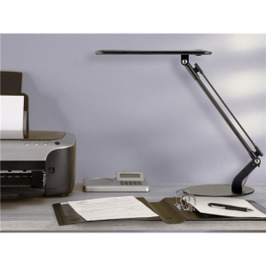 Unilux Rumbaled Schreibtischlampe - schwarz