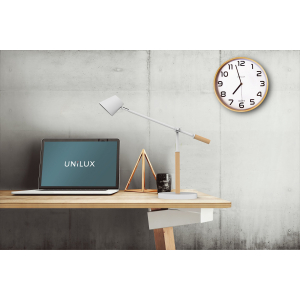 Unilux VICKY LED-Tischleuchte - weiß-buche