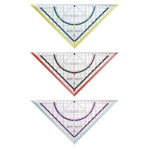 herlitz Geometriedreieck my.pen - 25 cm - farbig sortiert