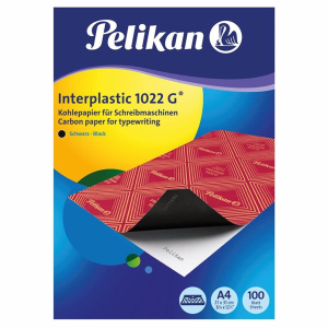 Pelikan Interplastic Kohlepapier - DIN A4  - 100 Blatt