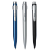 herlitz Kugelschreiber Steel - 1 mm - Schreibfarbe blau