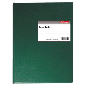 herlitz Kassenbuch - DIN A4 - 96 Blatt - gebunden
