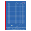 herlitz Kassenabrechnungsbuch 502 - DIN A4 - 2 x 50 Blatt