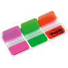 Post-it Haftstreifen Index STRONG, 3x22 Streifen, 25,4x38mm, pink, grün, orange