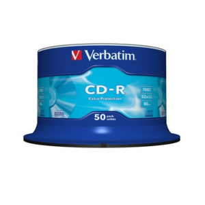 Verbatim CD-R 80 Min./700 MB, PG=50ST, Spindel, 52-fach,...