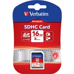 Verbatim Speicherkarte SDHC Premium Class 10, 16 GB