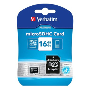 Verbatim Speicherkarte micro SDHC Premium Class 10, 16 GB