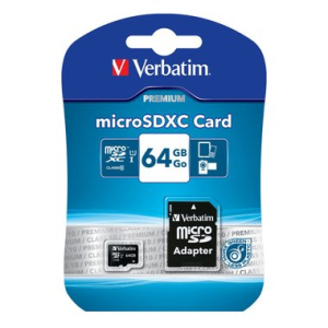 Verbatim Speicherkarte micro SDHC Premium Class 10, 64 GB