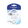 Verbatim Speicherstick USB Stic 2.0 Metal, 32 GB, USB 2.0, Hersteller Verbatim, silber