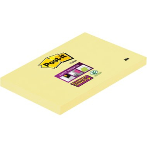 Post-it Haftnotiz Super Sticky Notes gelb, 76x127mm,...