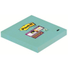 Post-it Haftnotiz Super Sticky Notes, Blatt 90/Block, 76x76mm, Inhalt ST, lindgrün