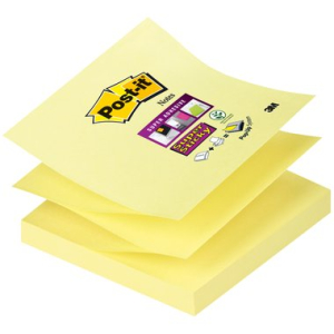 Post-it Haftnotiz Super Sticky Z-Notes, Blatt 1x90,...