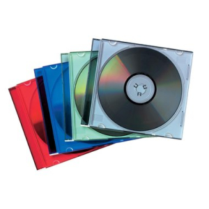 Fellowes CD/DVD-Hülle Jewelcase, PG=1ST, für 1...