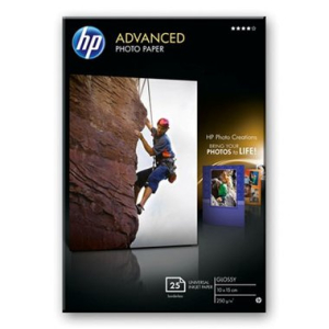 HP Advanced Inkjet-Fotopapier - 10x15cm