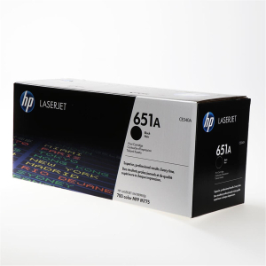 HP 651A Original Lasertoner - black